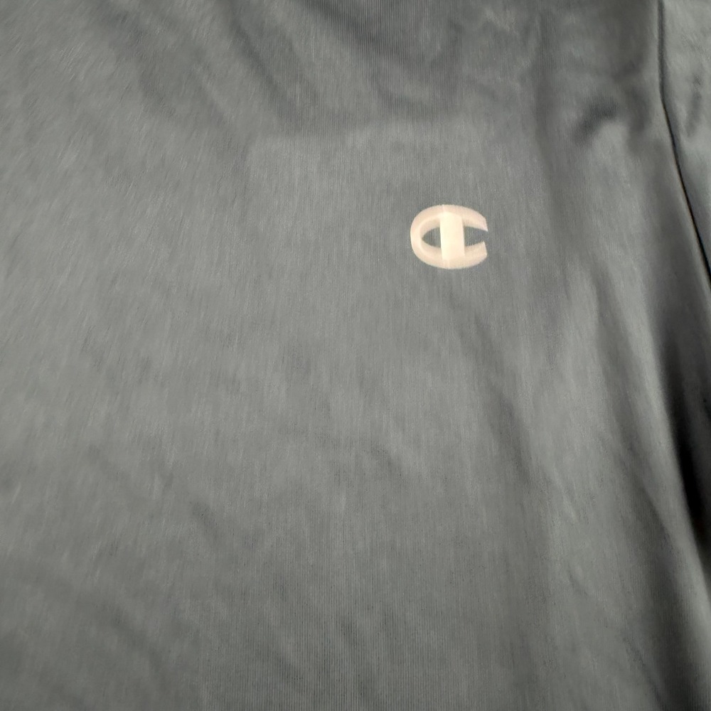 Champion Men's XL Gray Dry Cell‎ Performance Short Sleeve T-Shirt Athletic Top - Picture 4 of 8
